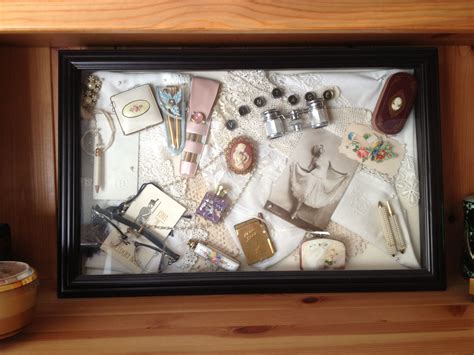 vintage shadow box pictures